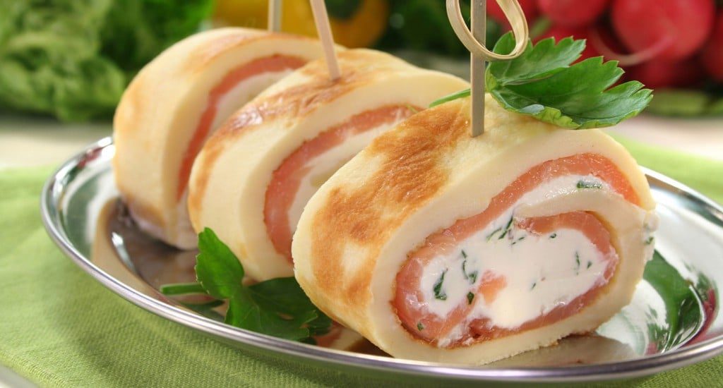 Crêpes au saumon fumé et fromage frais MGC Prévention Santé